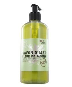 Savon d'Alep Liquide Fleur de Jasmin - peaux sèches et intolérantes, 500 ml